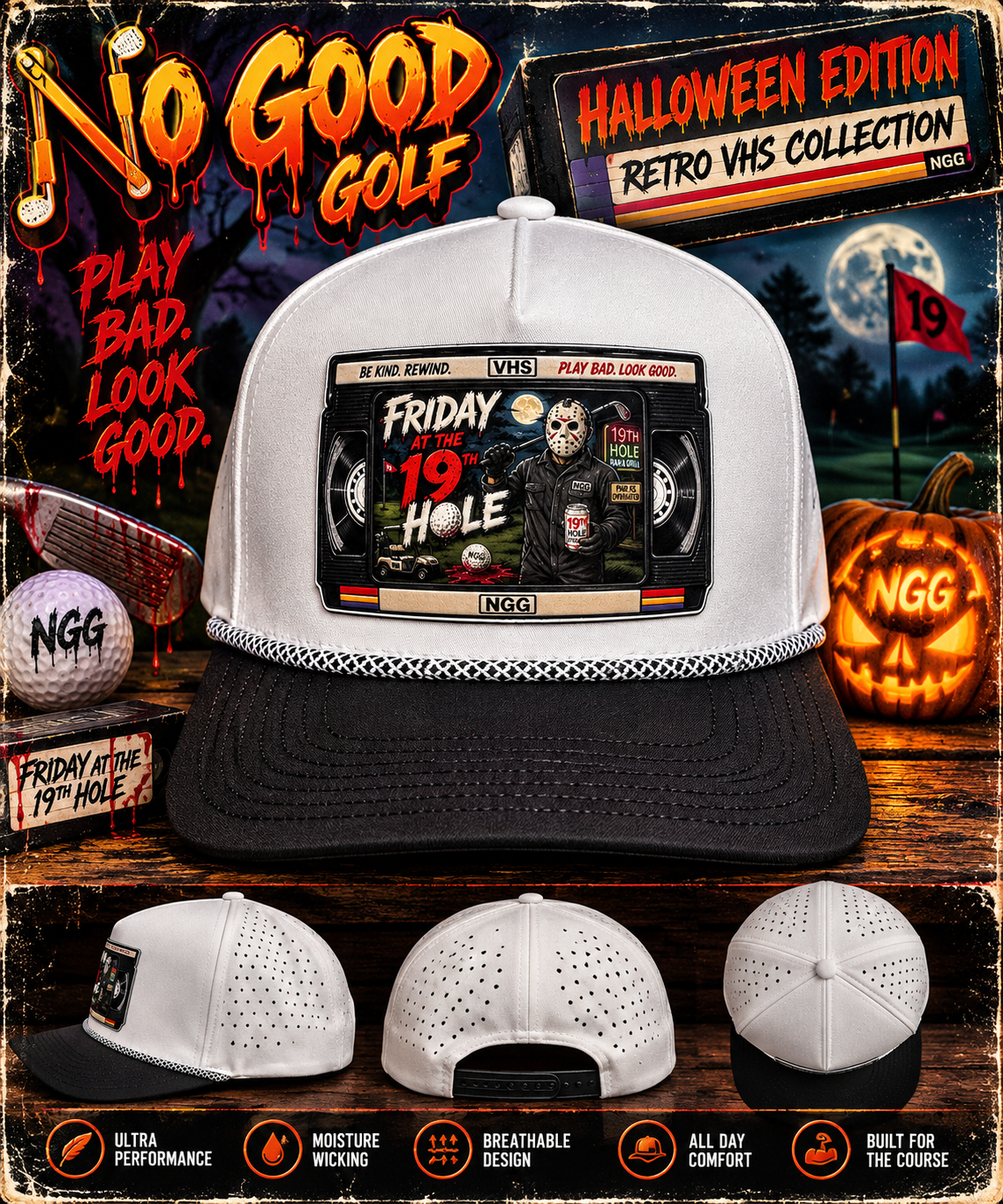 Friday at the 19th Hole-Retro VHS Halloween Collection