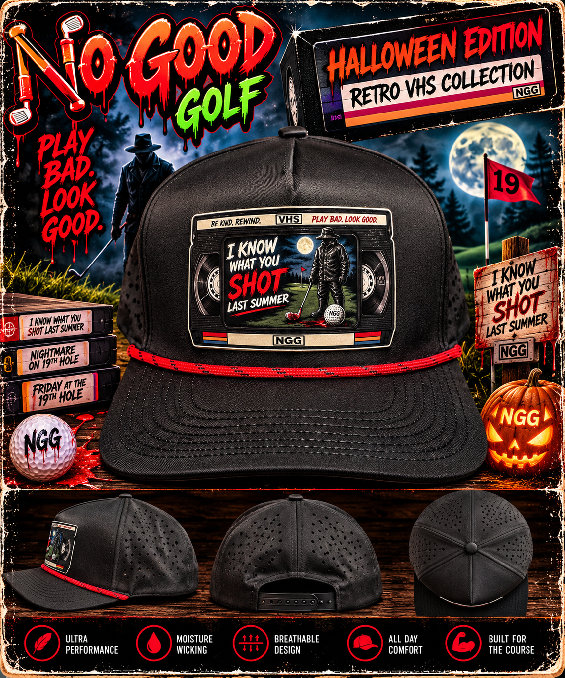 I Know What You Shot Last Summer-Retro VHS Halloween Collection
