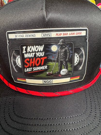 I Know What You Shot Last Summer-Retro VHS Halloween Collection
